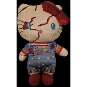 Hello Kitty Chucky Child's Play 9" inch Plush Stuffed Doll NEW